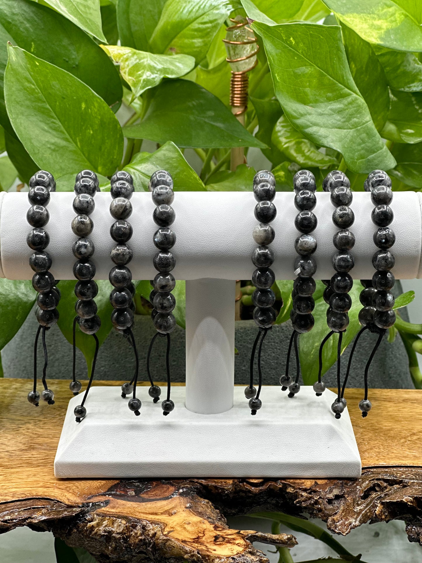 Larvikite Adjustable Bracelet