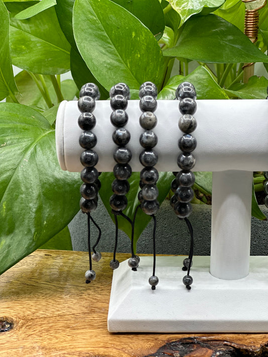 Larvikite Adjustable Bracelet