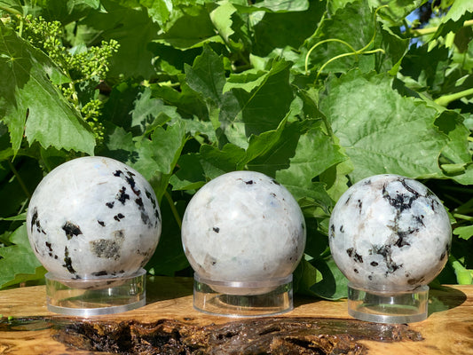 Rainbow Moonstone Sphere