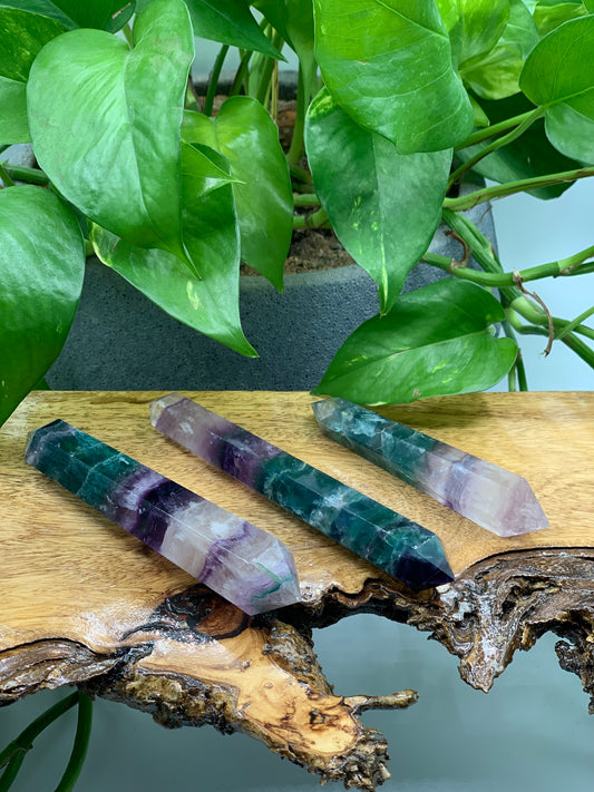 Fluorite Double Terminated Wand