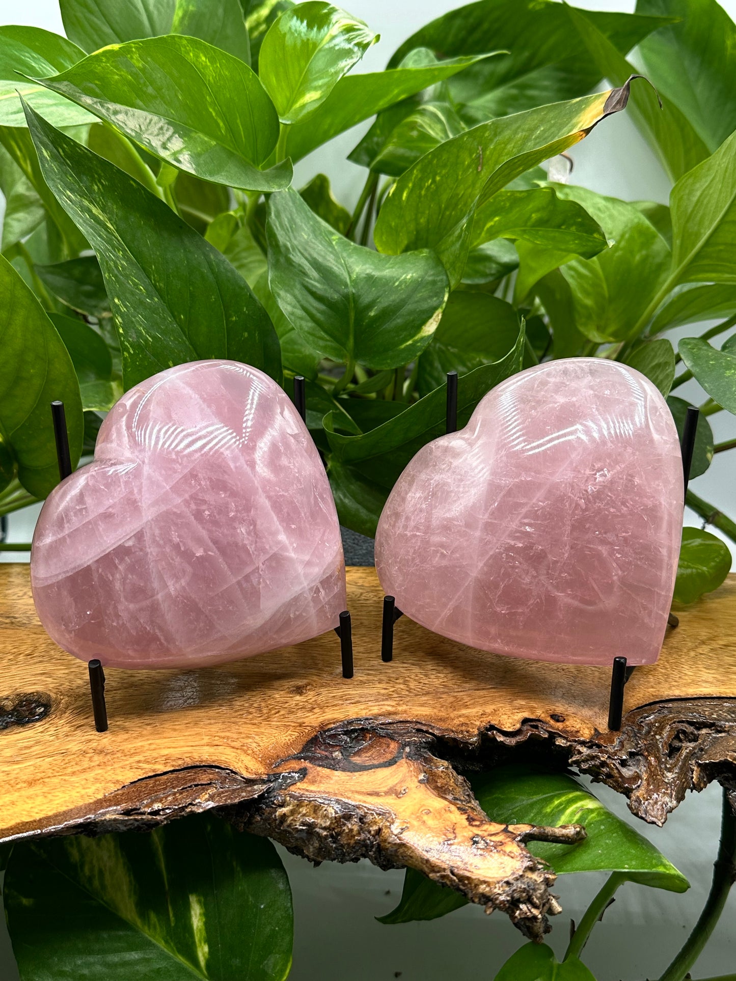 Rose Quartz Heart