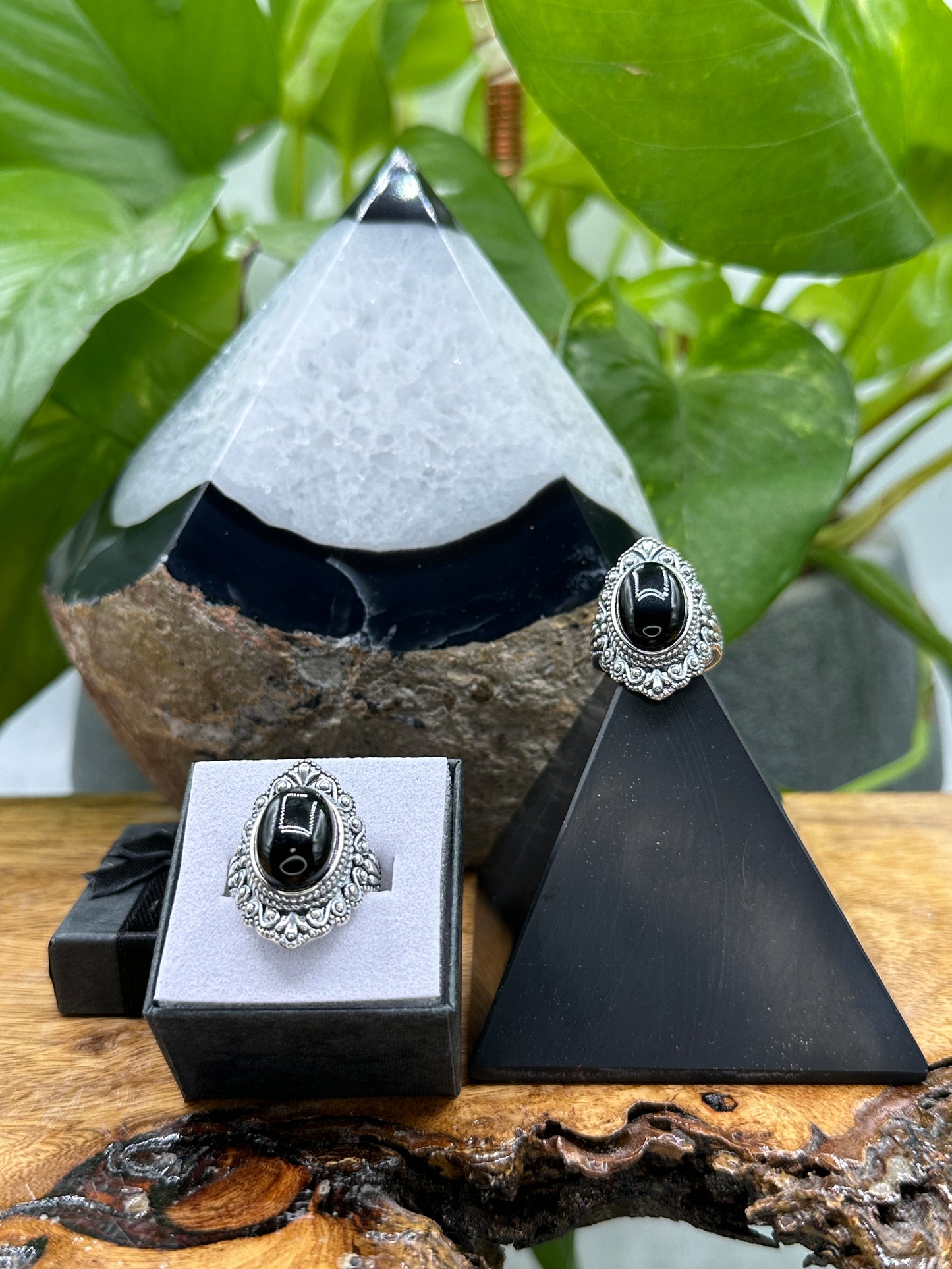 Ring Black Onyx Sterling Silver