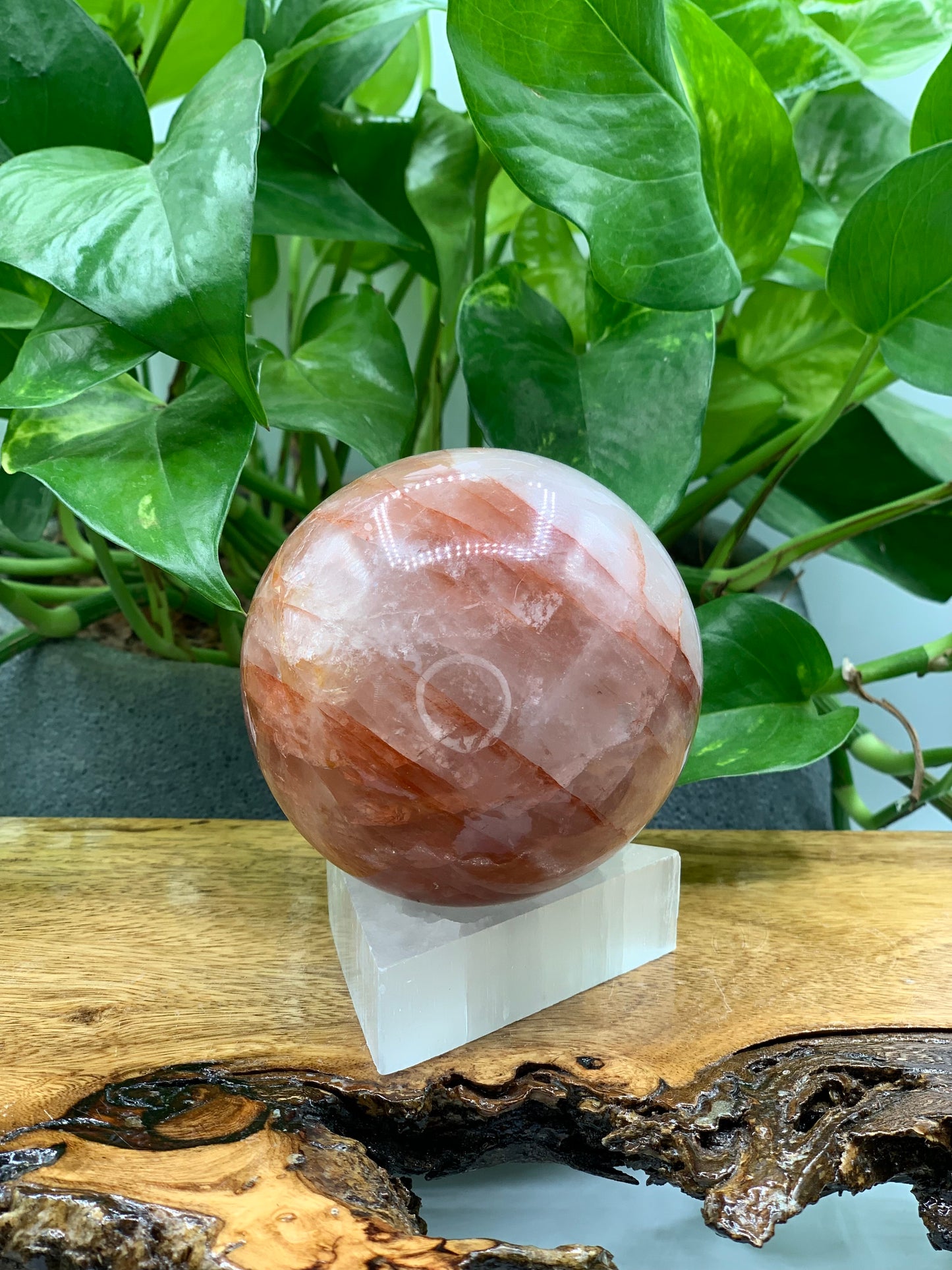 Fire Quartz Sphere