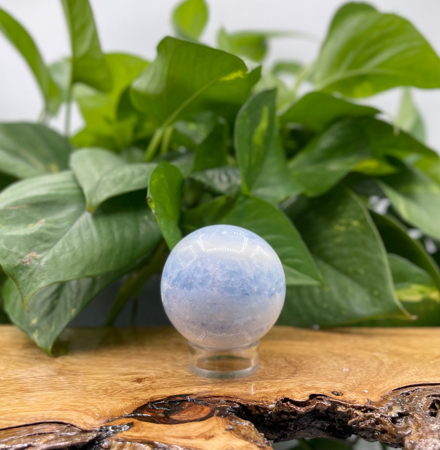 Blue Celestite Sphere