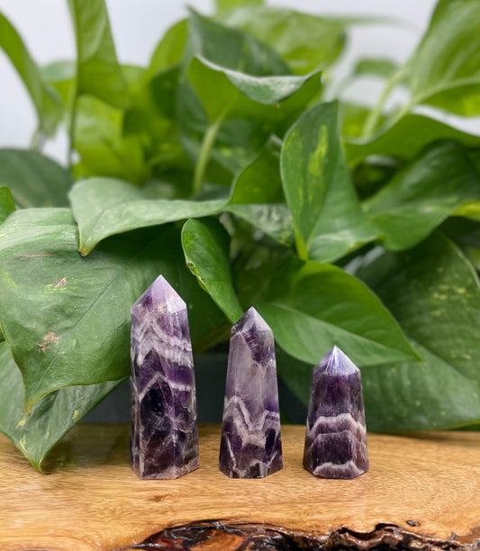 Chevron Amethyst Tower