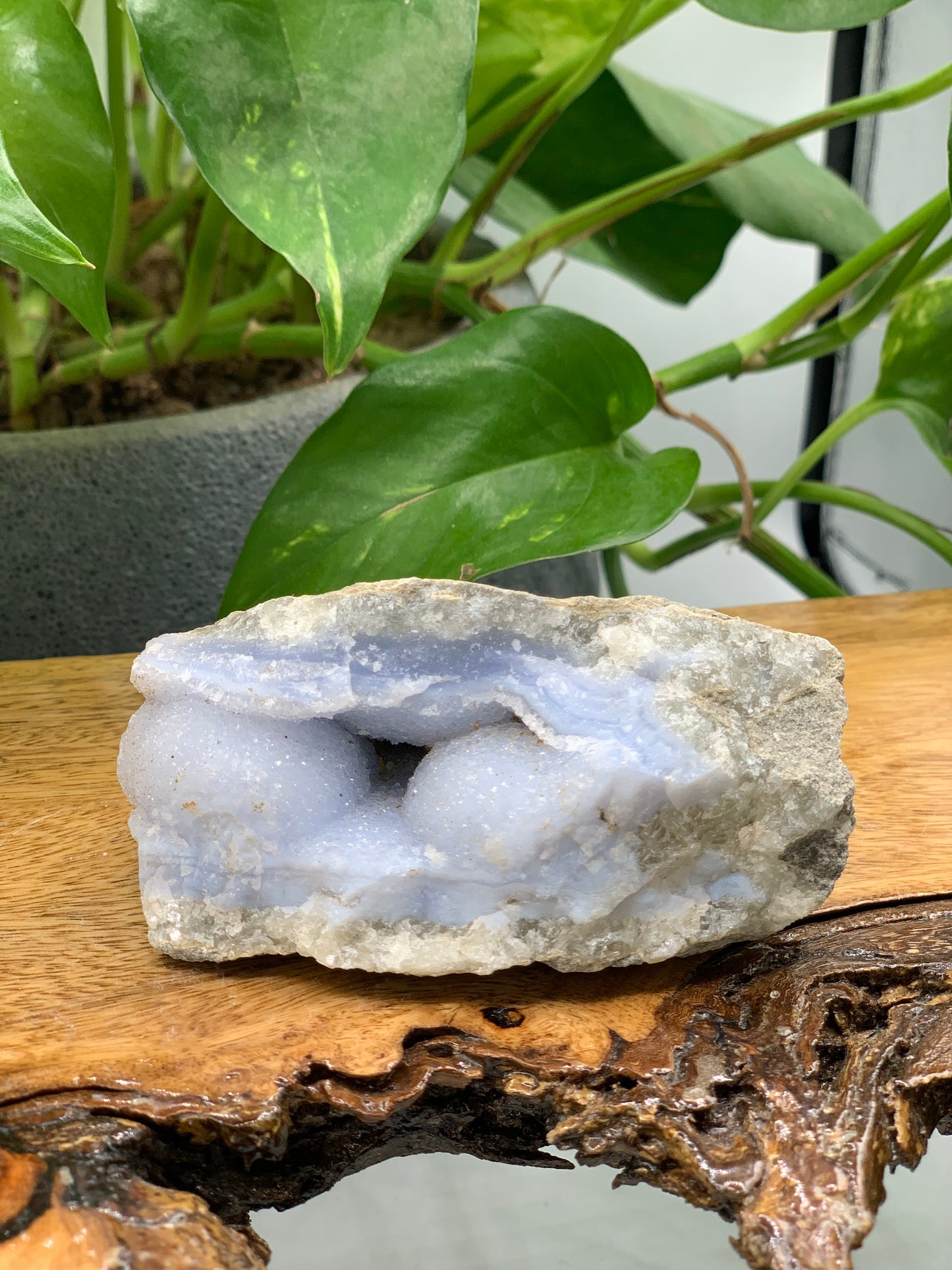 Druzy Blue Lace Agate