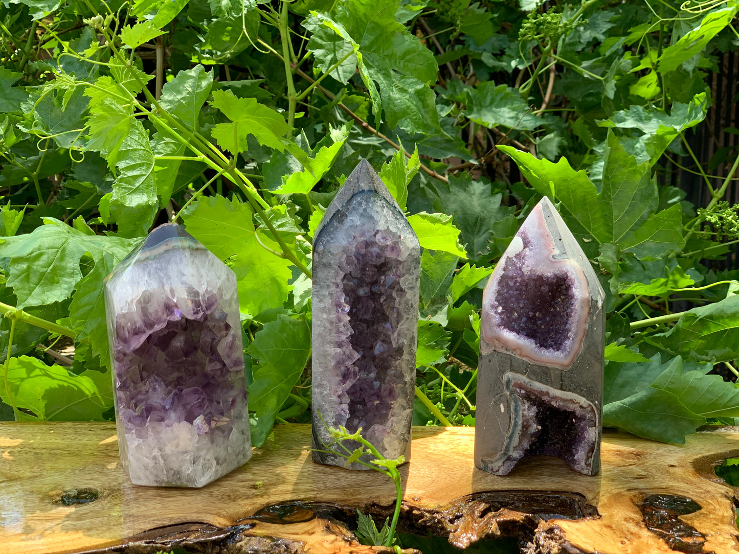 Amethyst Druzy Tower