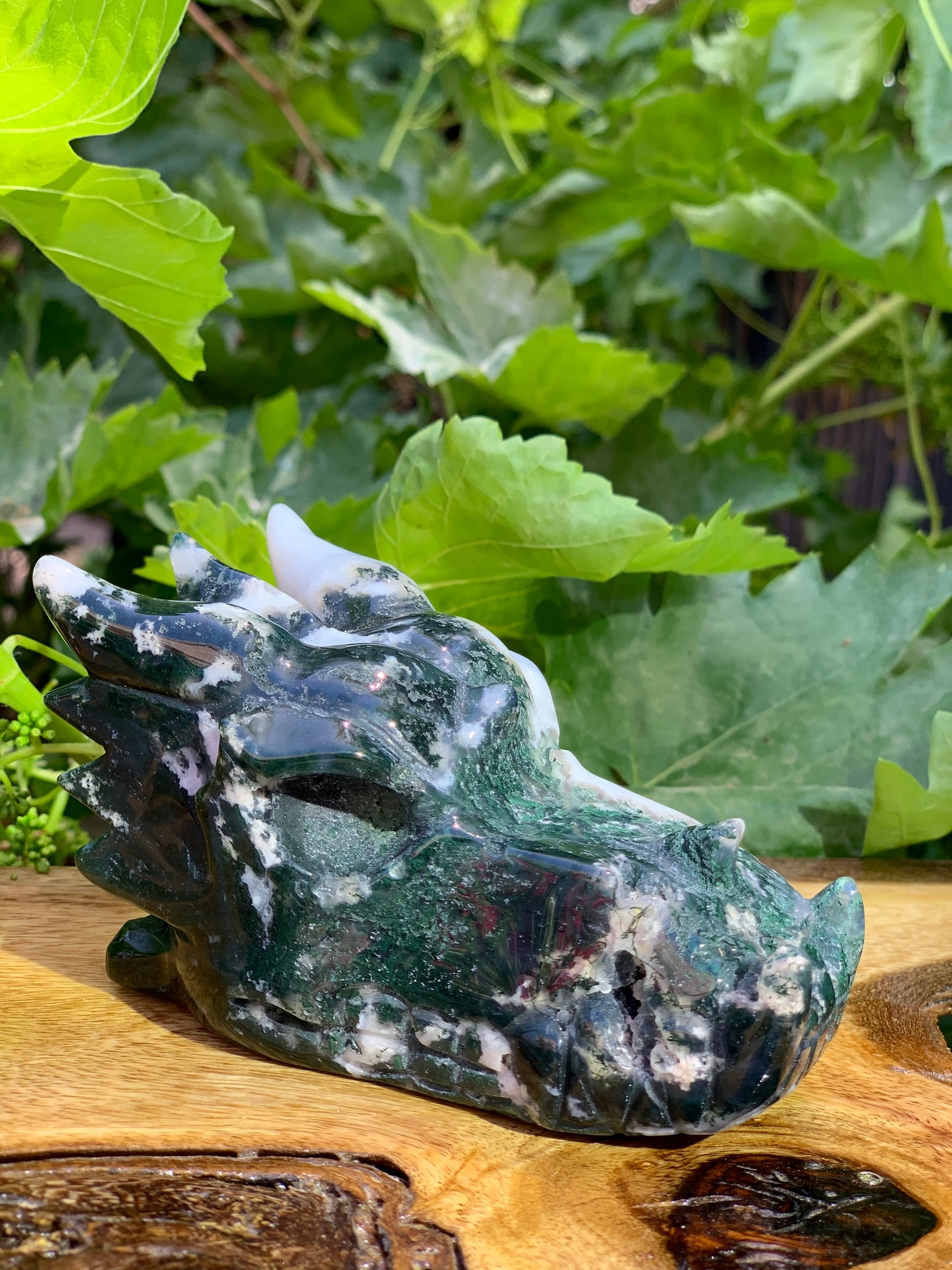 Dragon Carving Agate