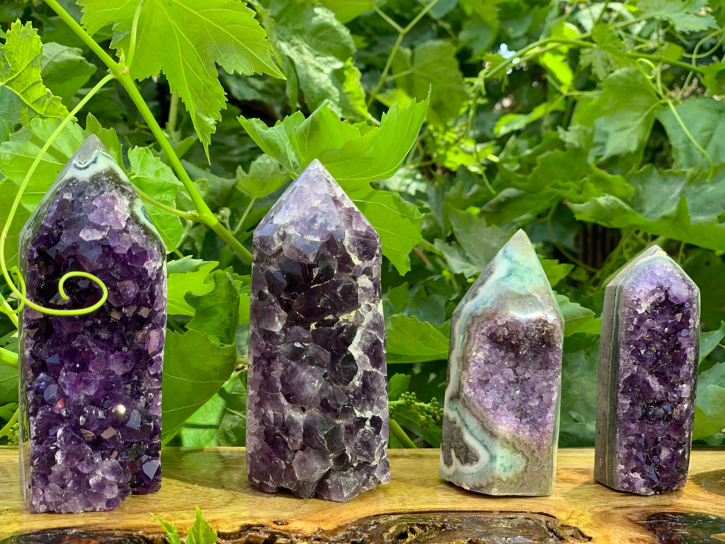 Amethyst Druzy Tower