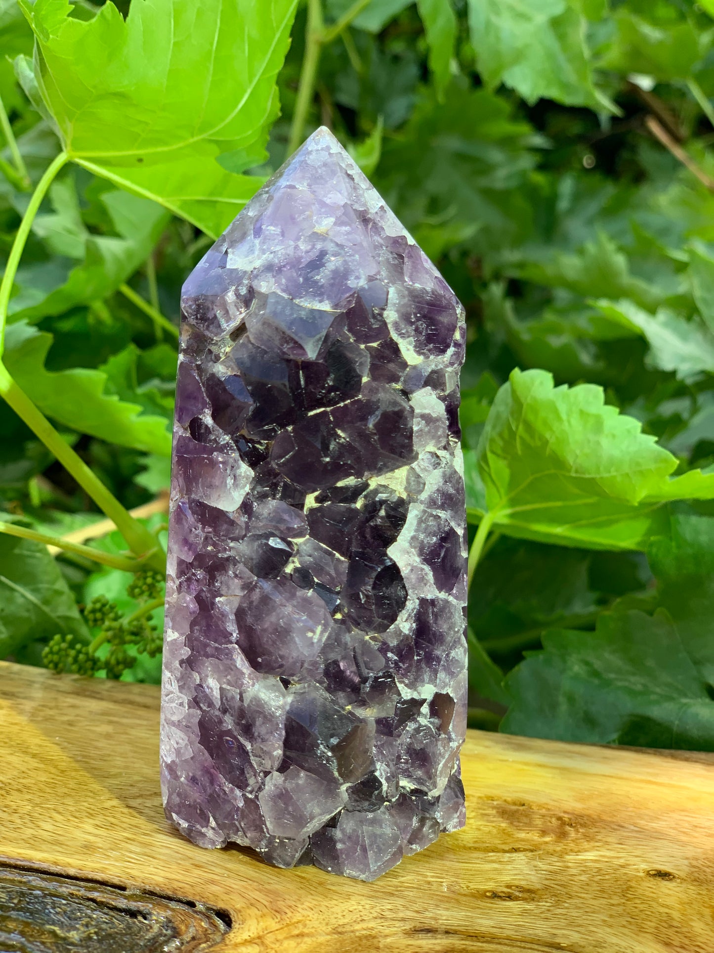 Amethyst Druzy Tower