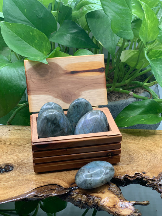 Labradorite Palm Stone